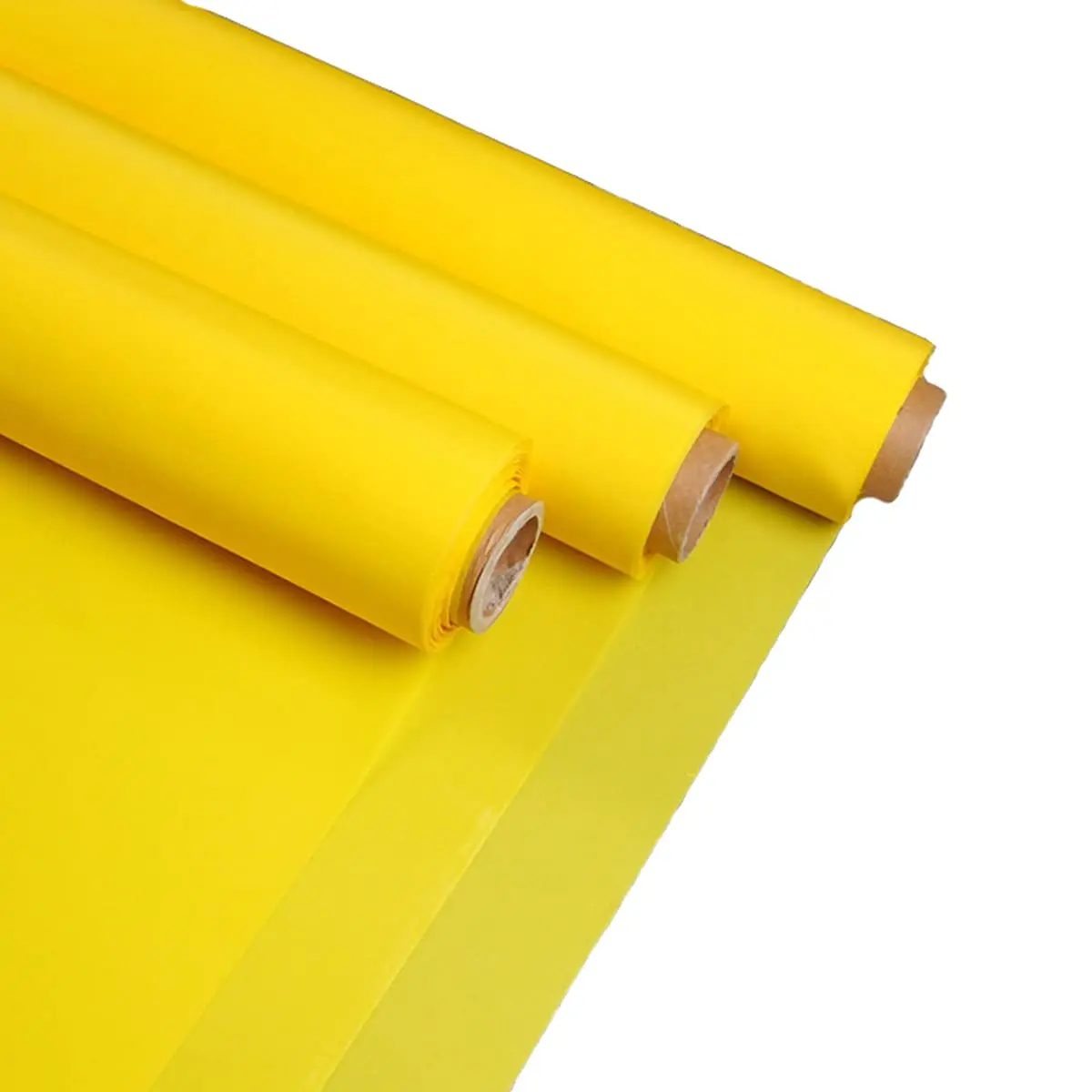 Commercial Printing Supplies Usa - شبكة طباعة حريرية صفراء متينة بطول