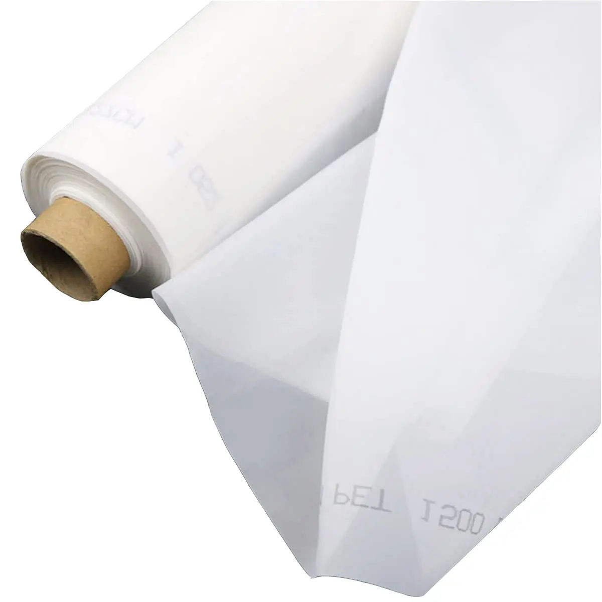 Commercial Printing Supplies Usa - شبكة طباعة حريرية بيضاء بطول 3