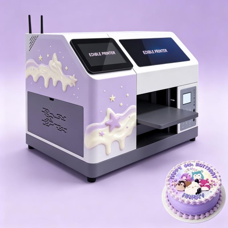 آلة طباعة الكيك الرقمية بالحبر - مراجعة Commercial Printer وسعره