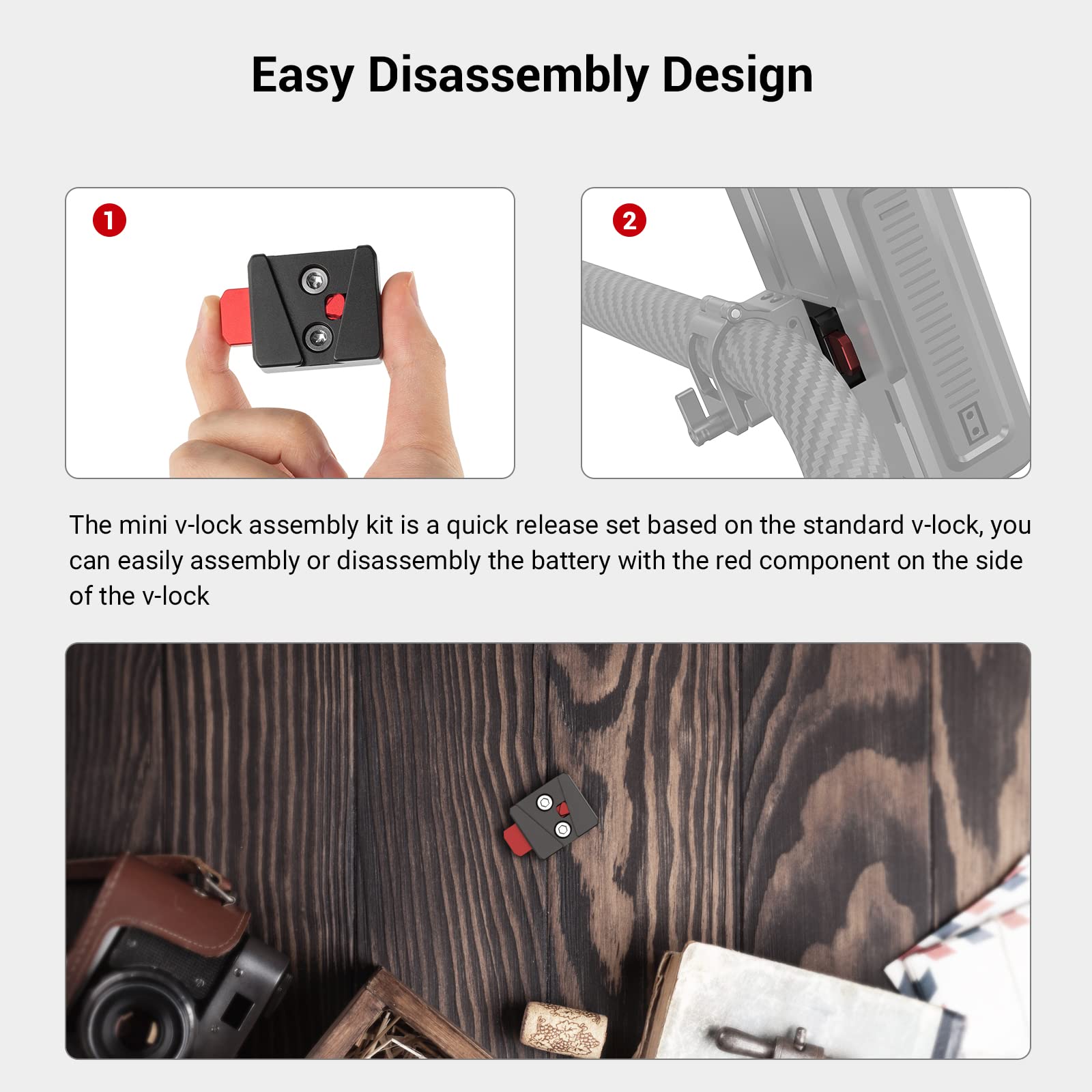 طقم تجميع SmallRig Mini V-Lock - مراجعة Ctp Plate Making وسعره