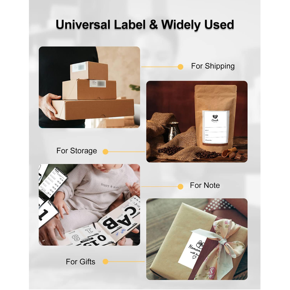 ورق ملصقات حرارية للشحن، مقاس  - مراجعة Commercial Label Printing Machine وسعره