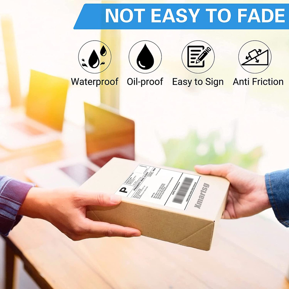 ورق ملصقات حرارية للشحن، مقاس  - مراجعة Commercial Label Printing Machine وسعره
